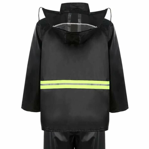 Ensemble imperméable haute visibilité