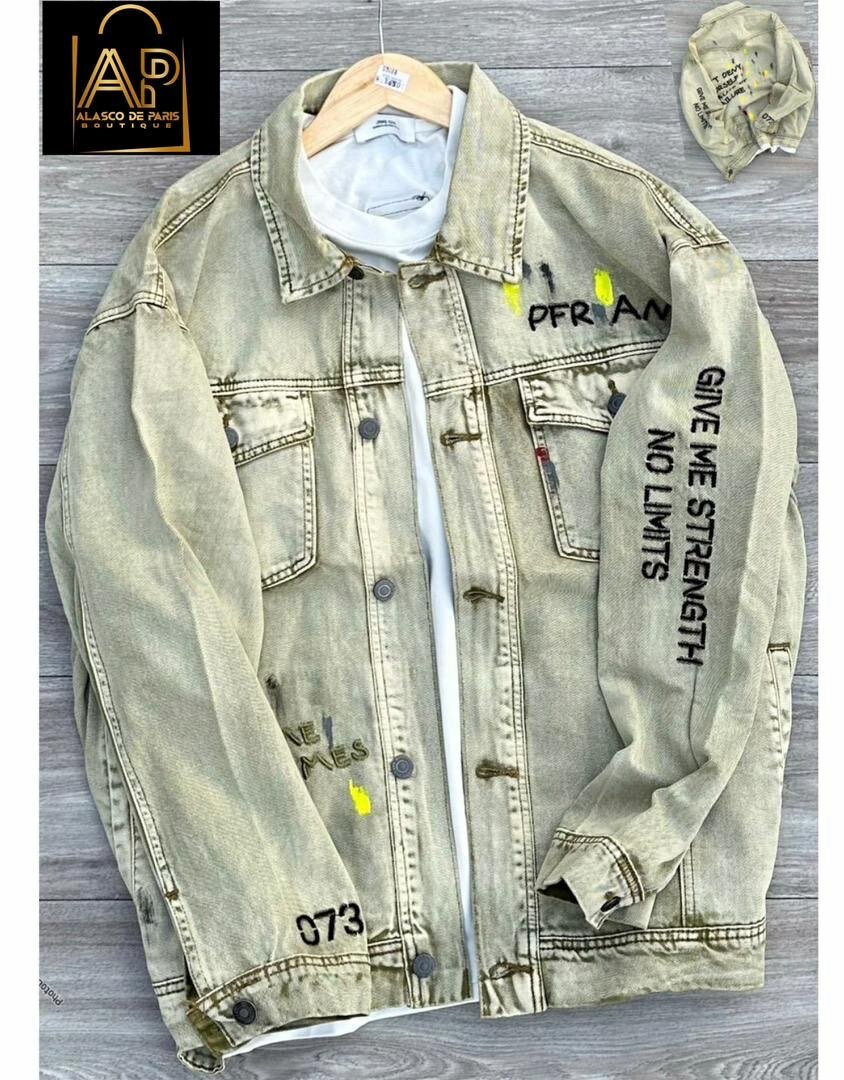 Veste en jean décontractée