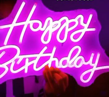 lettering on the sign