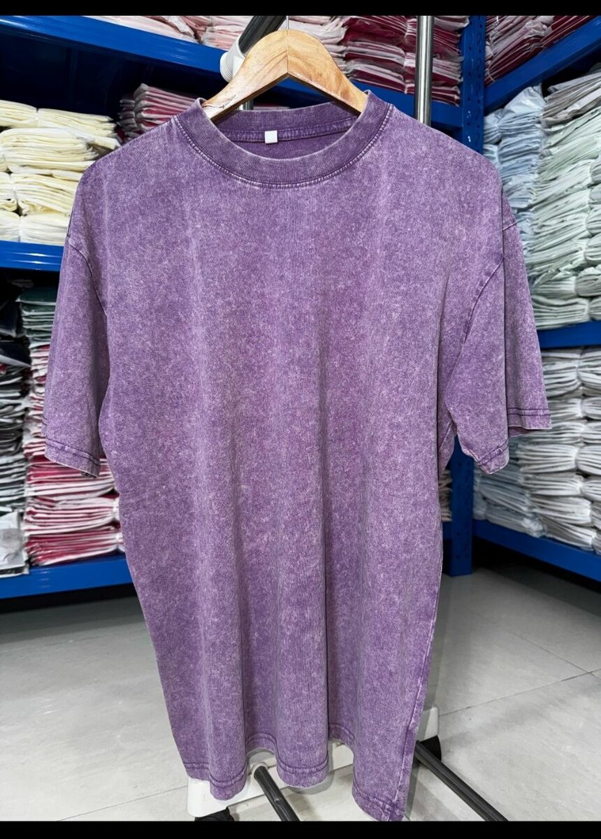 T-shirt unisexe effet délavé