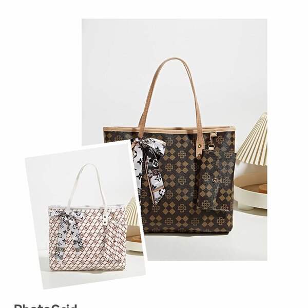 Sac fourre-tout élégant motif