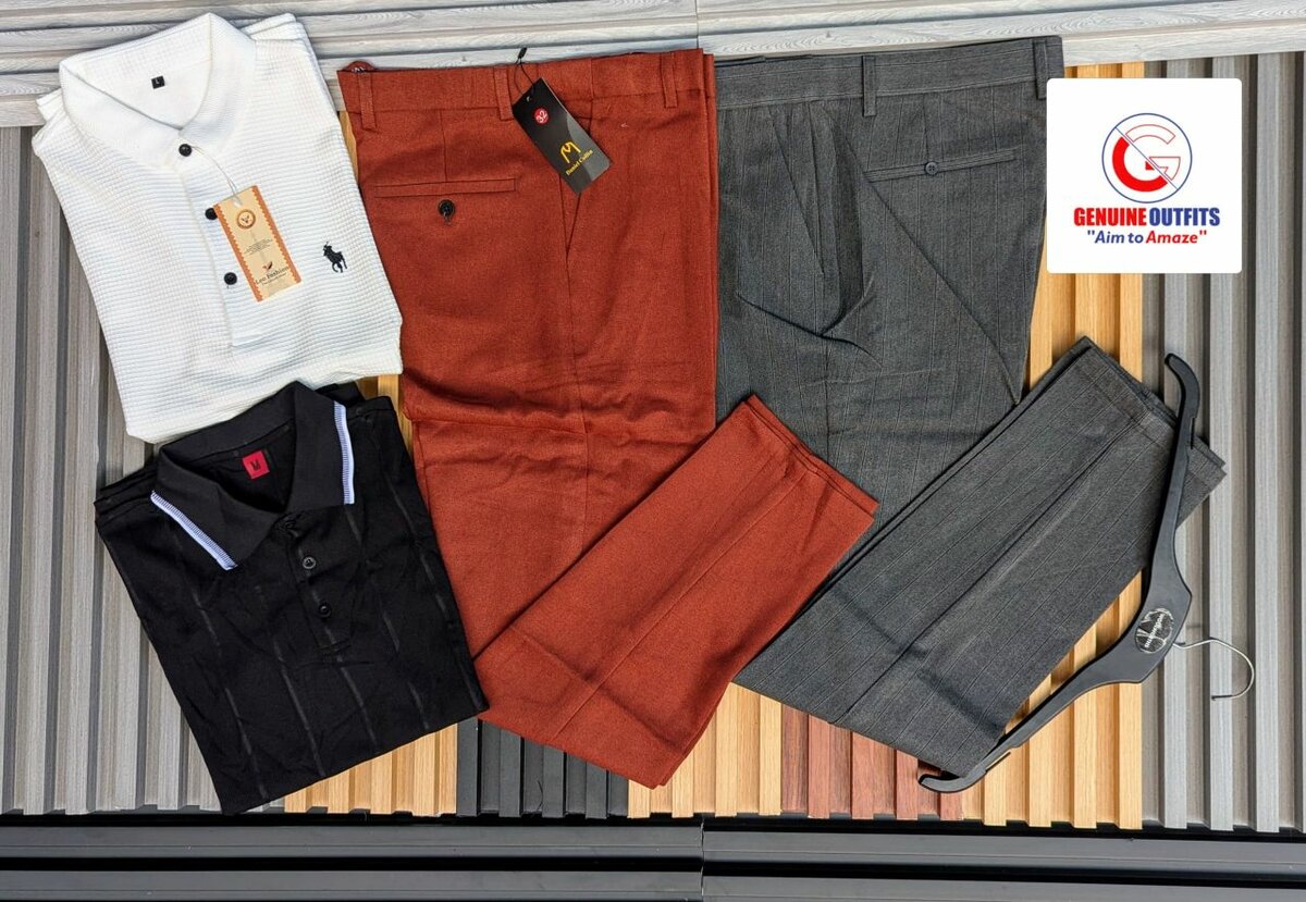 Smart pant/Golf t-shirt
