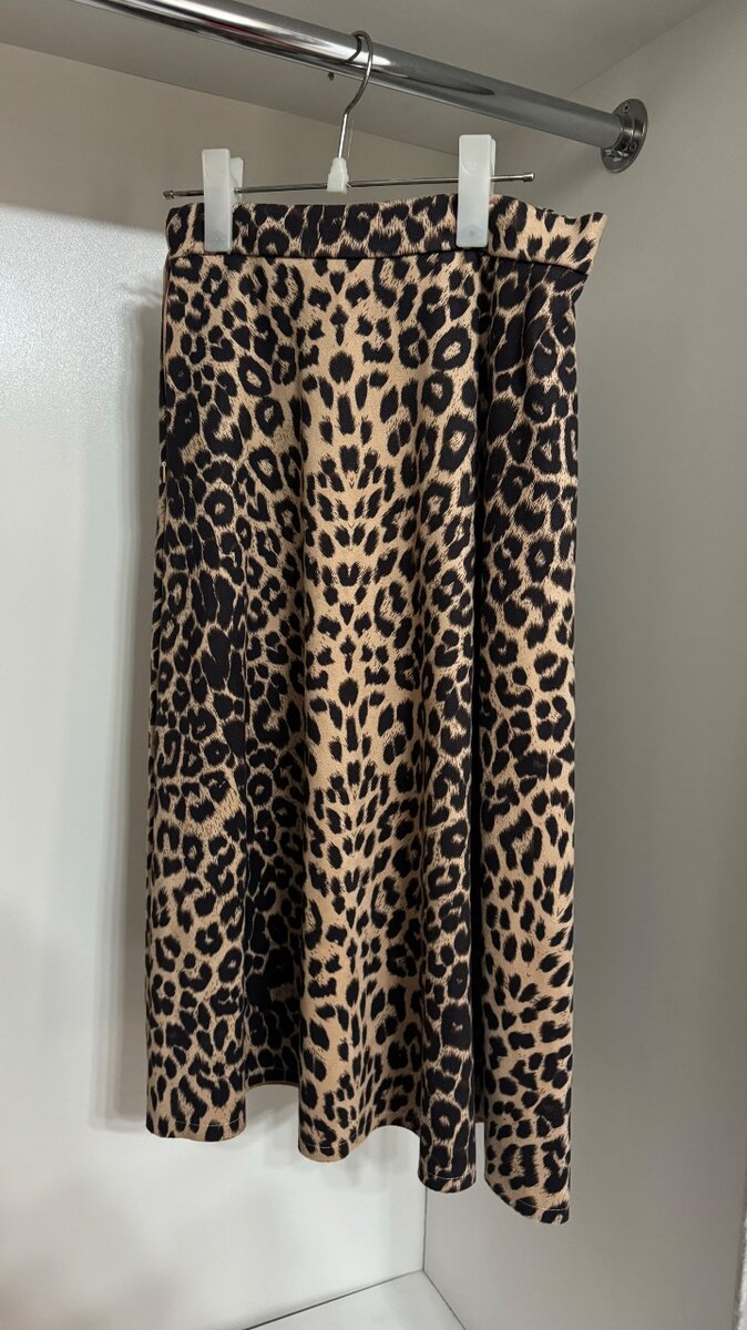 Леопардовая юбка