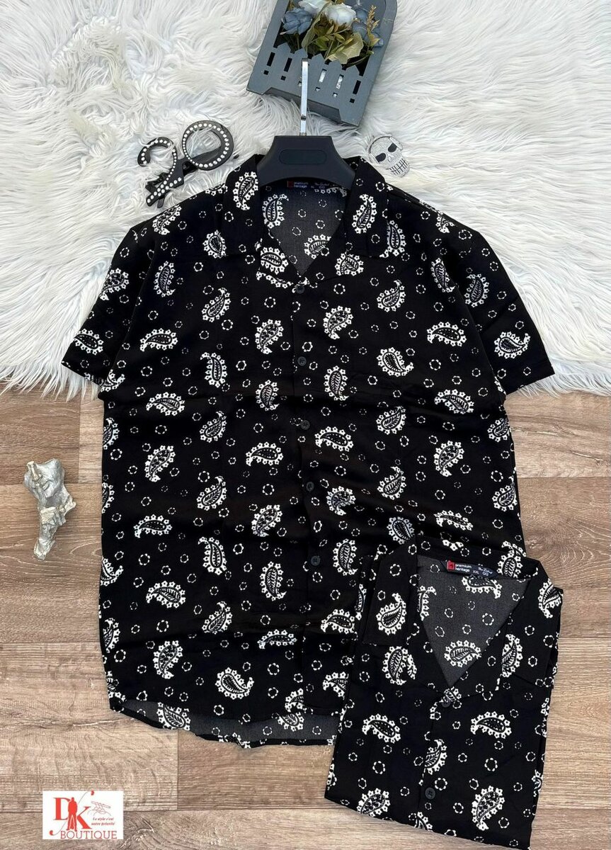 Chemise homme imprimée tendance