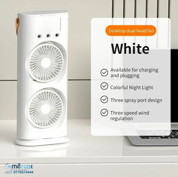 Ventilateur et pulvérisateur à double extrémité très puissan