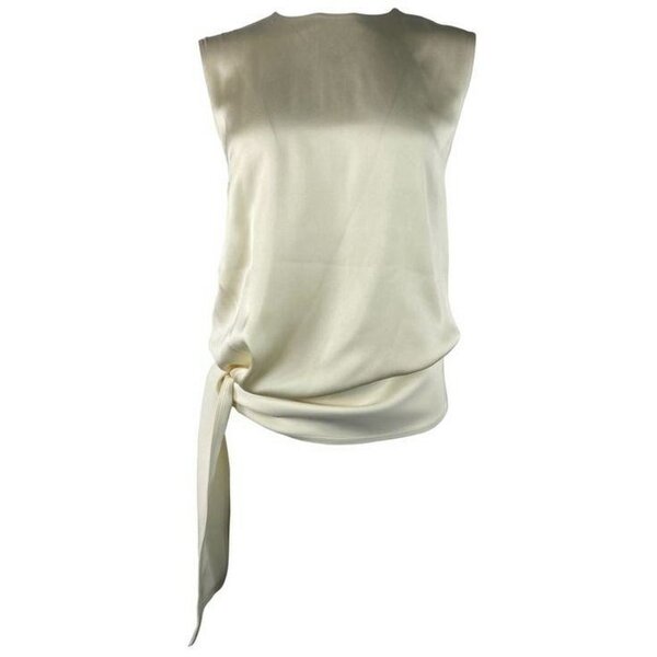 Blouse en satin avec nœud