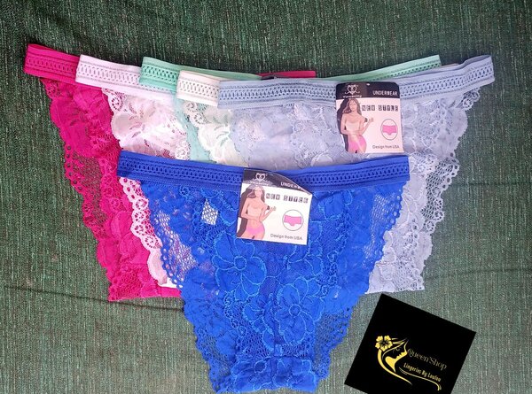 Lot de Culottes Dentelle Femme