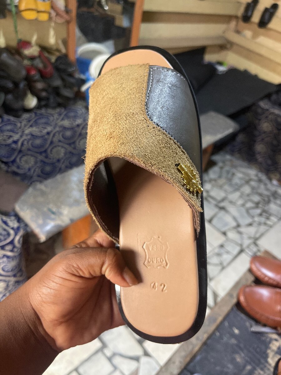 Sandales en cuir pour hommes