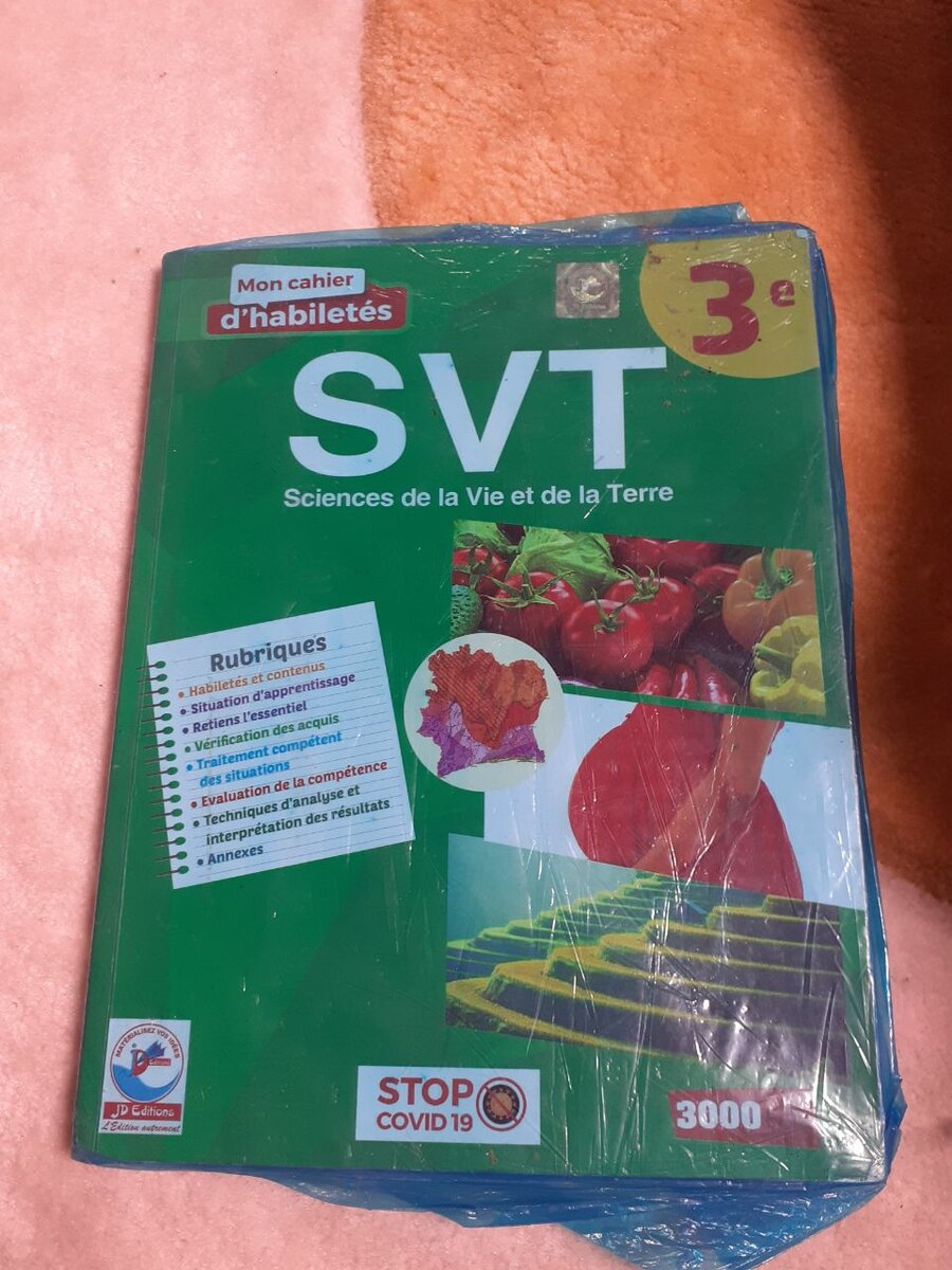 Cahiers d'exercices scolaires