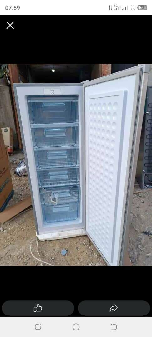 Congélateur vertical spacieux