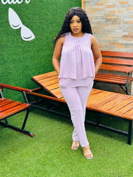  Two piece suit on promotion