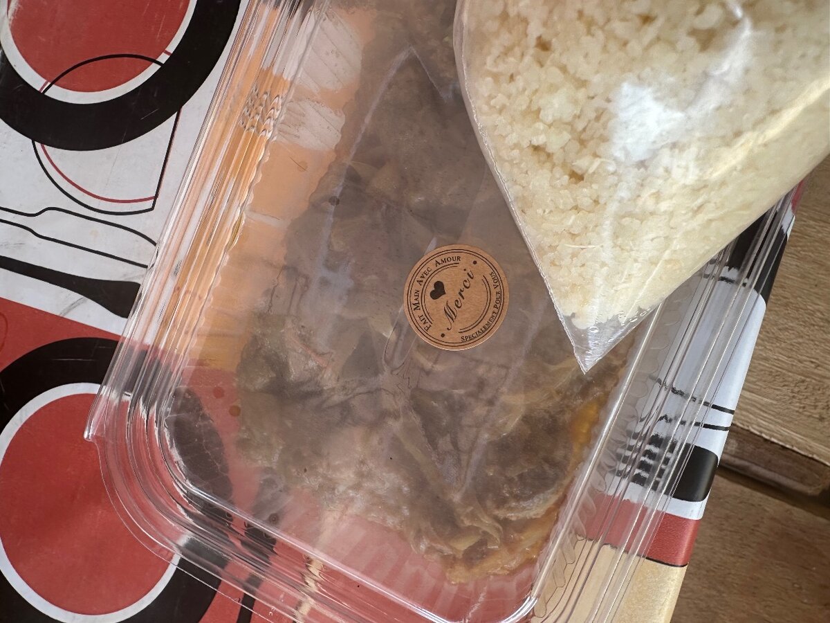 Repas Préparé à Emporter