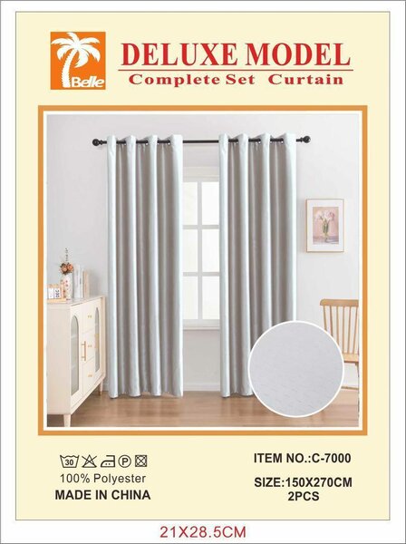 Rideaux Complets Polyester Deluxe