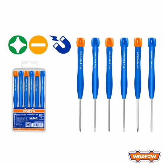 Jeu de tournevis magnétiques 6 pièces