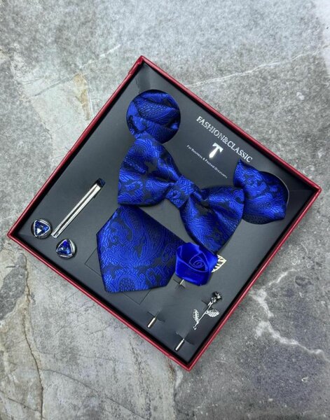 Coffret de cravate et nœud papillon