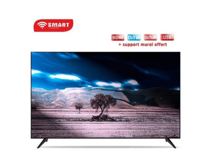 Smart TV 4K avec Télécommande