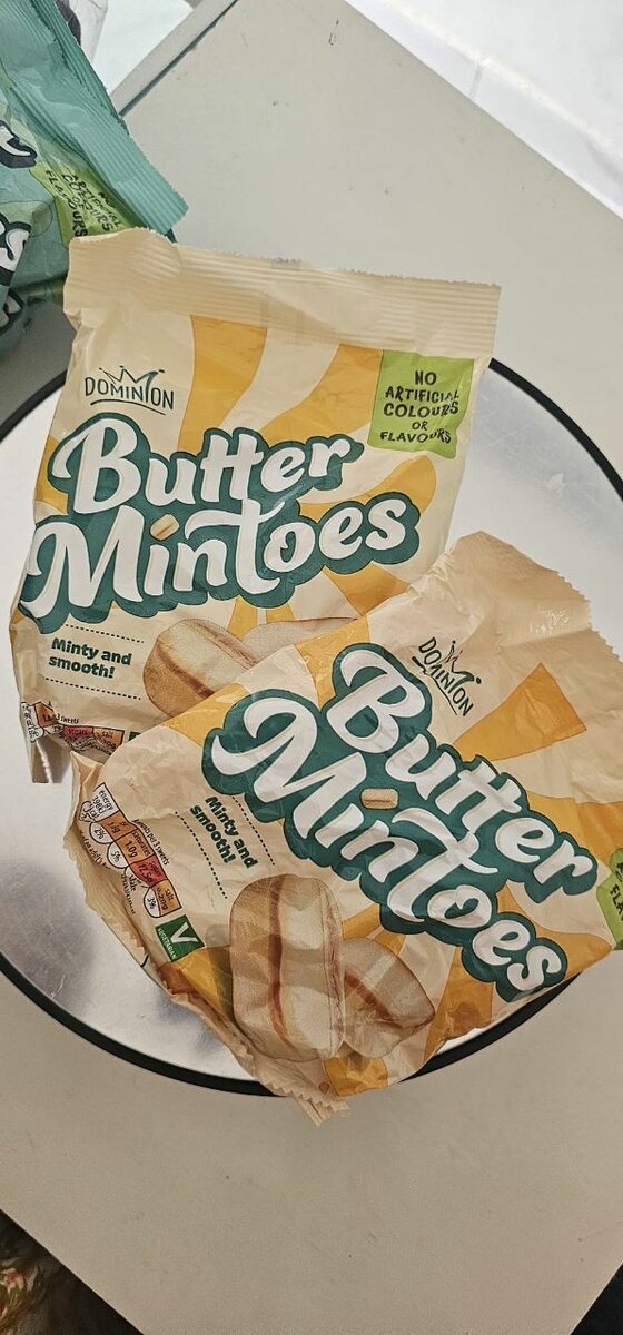 Bonbons Butter Mintoes Dominion