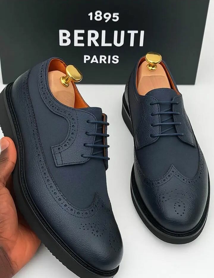 Chaussures Derby en cuir élégantes
