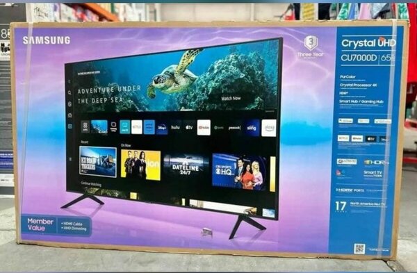 65" Samsung 4k Smart TV