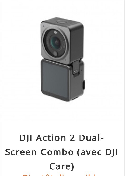 DJI Action 2 Combo Écran Double