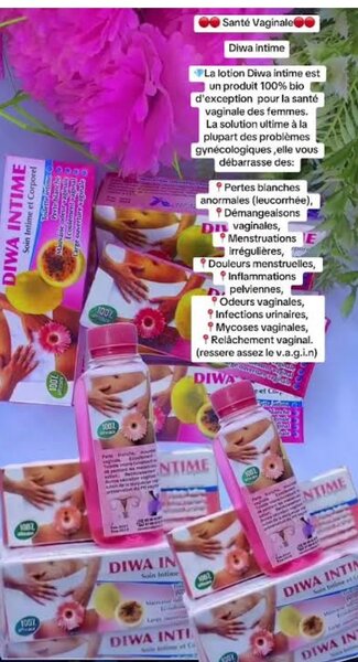 Lotion intime DIWA naturelle