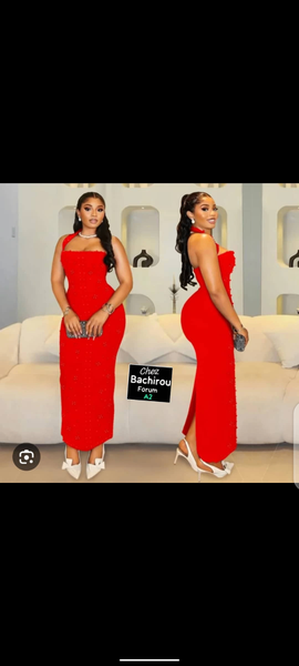 Robe longue élégante femme