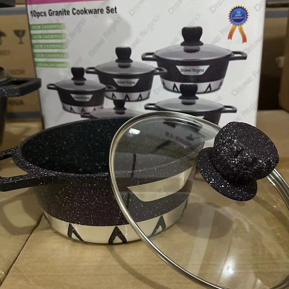 Set de Batterie de Cuisine 10 pcs