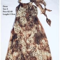 women's summer dress. colorful design