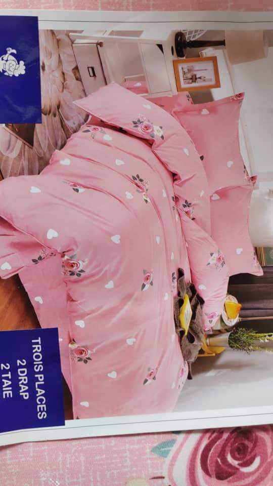 Ensemble de Lit Trois Places