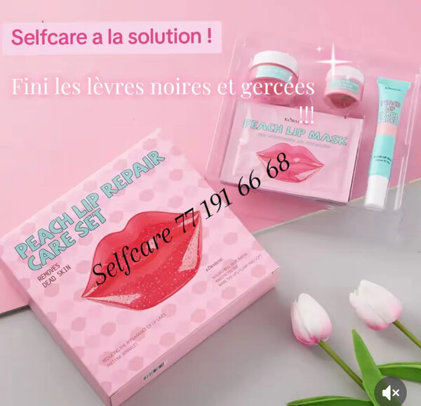 Set Soin Lèvres à la Pêche