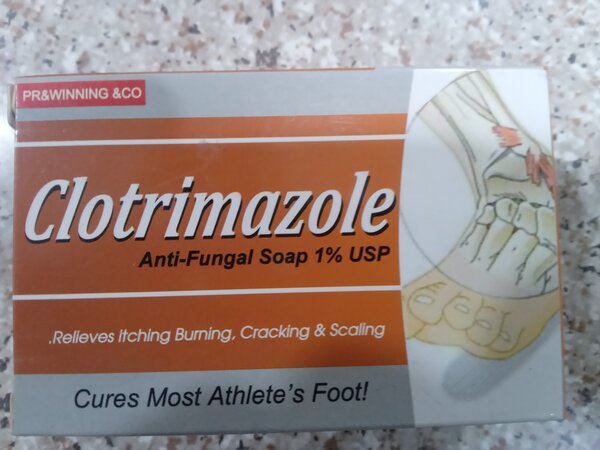 Clotrimazole Anti-Fungal Soap for Atelete Foot(Foot Rot).