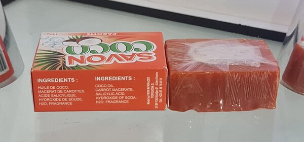 Savon Coco Carotte Naturel