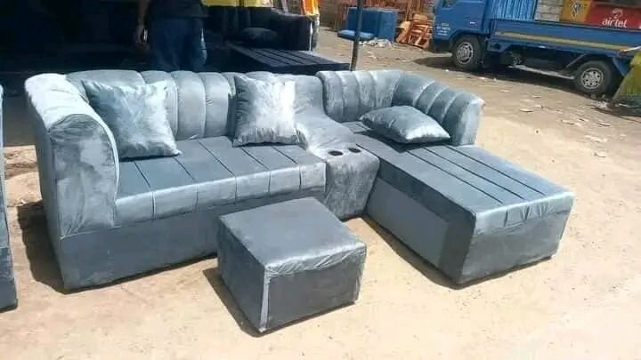 L-shaped sofa
