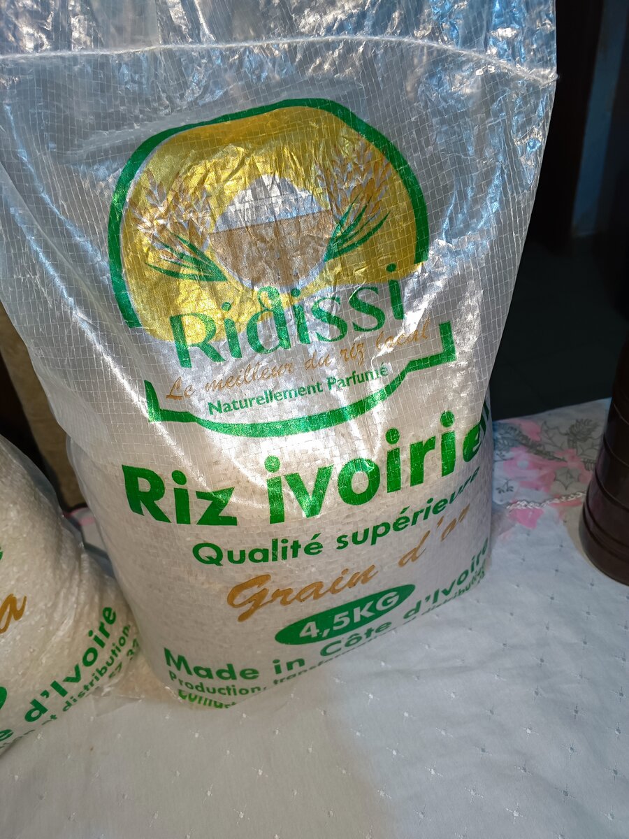 Riz Ivoirien Ridissi 4.5kg