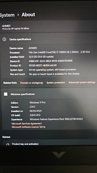 HP Victus Gaming Laptop