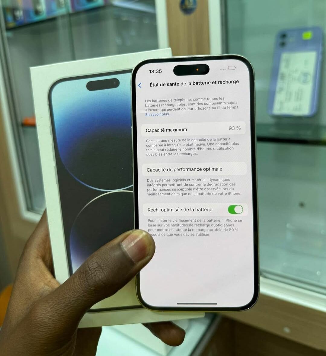 iPhone 14 Pro Blanc 256 Go