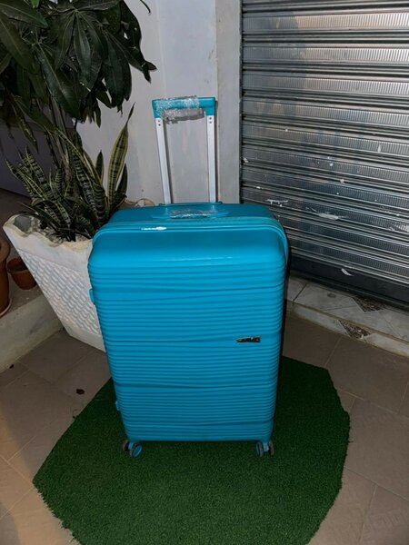 Durable Blue Suitcase