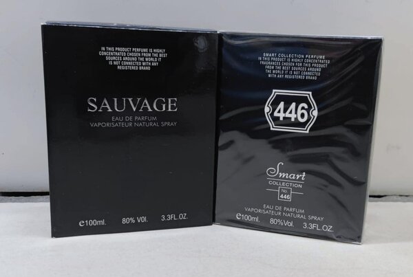 New Scents Smart № 446 Men's perfume SAUVAGE EAU DE PARFUM 100ml