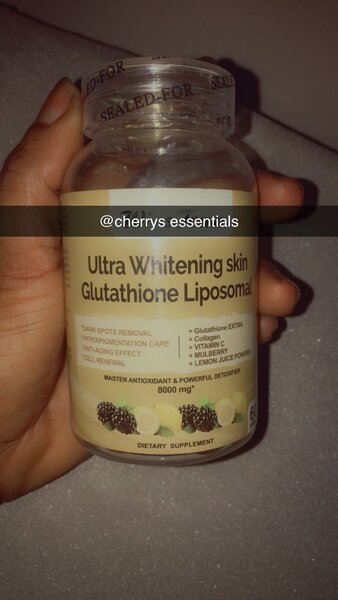 Skin whitening soft gel