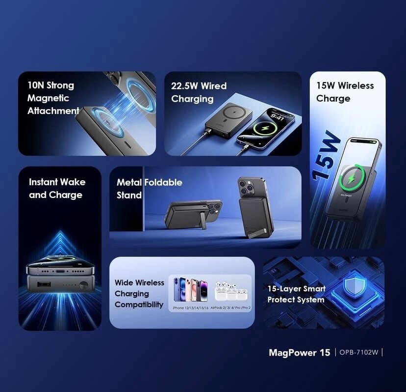 MagPower 15 10000mAh Powerbank