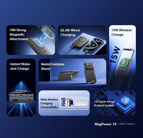 MagPower 15 10000mAh Powerbank