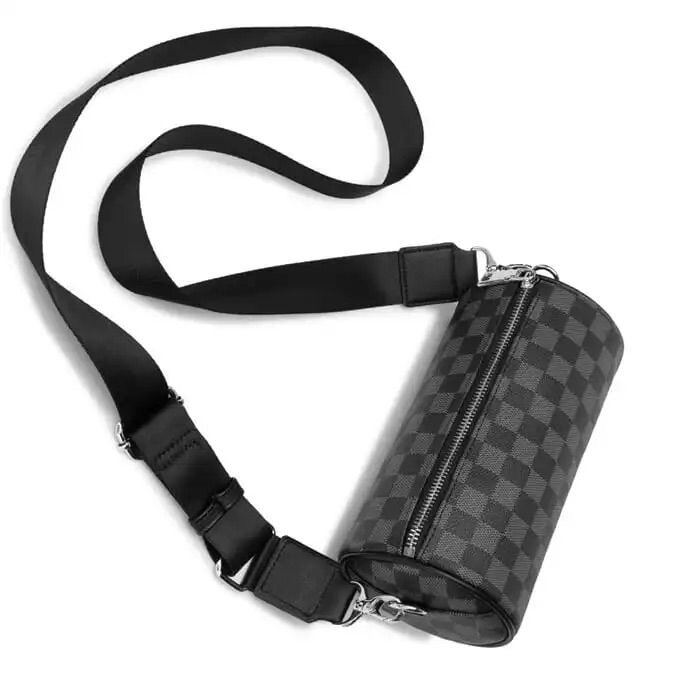 Sac bandoulière cylindrique élégant