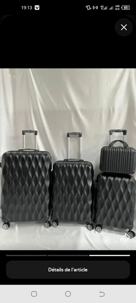 Ensemble Valises Polycarbonate