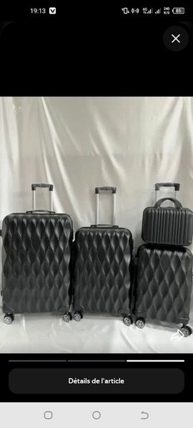 Ensemble Valises Polycarbonate