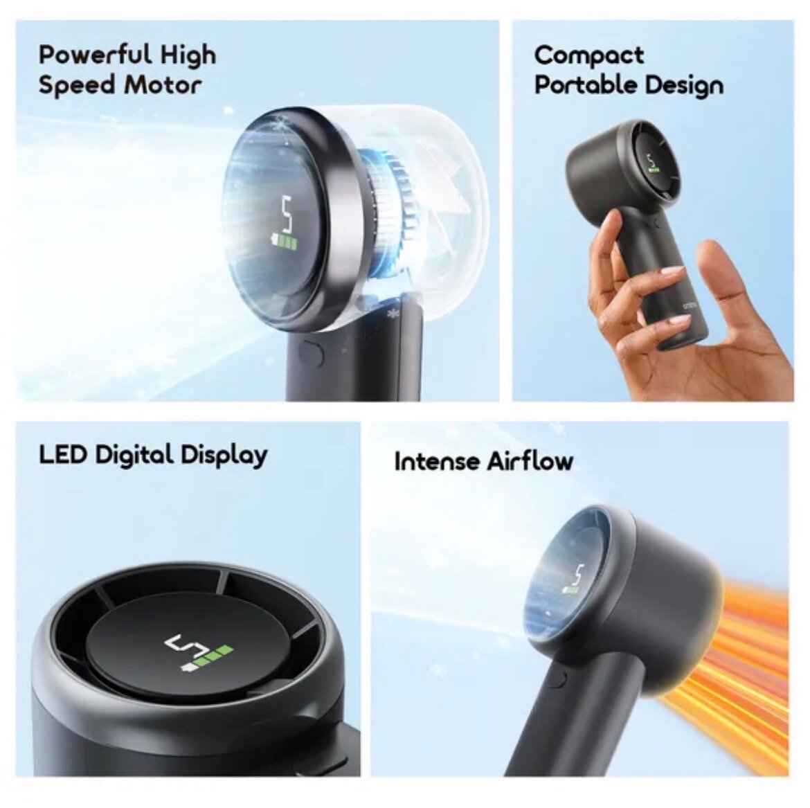 oraimo TurboFan Air Ventilor