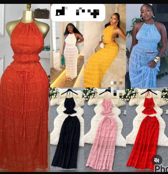 Robe longue dos nu élégante