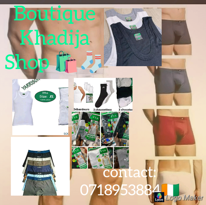 Lot de 3 Boxers Hommes