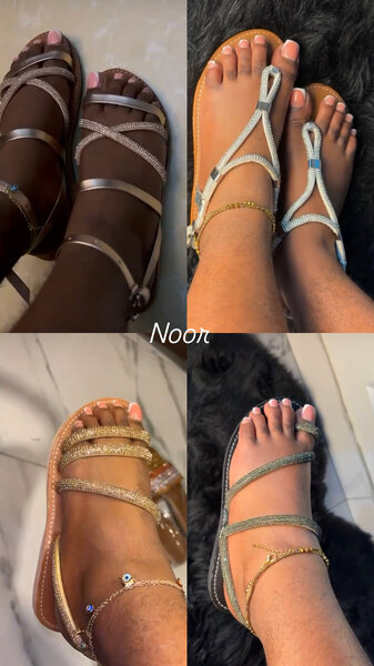 Sandales élégantes en cuir