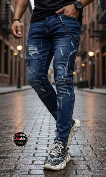 Jeans slim homme tendance
