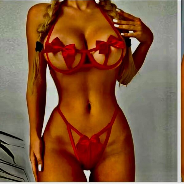Lingerie sexy avec nœuds